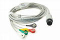Physio Control lifepak 9b Patient ECG Cable with leadwires 3