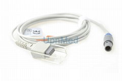 Edan spo2 extension cable, 6pin to DB9F