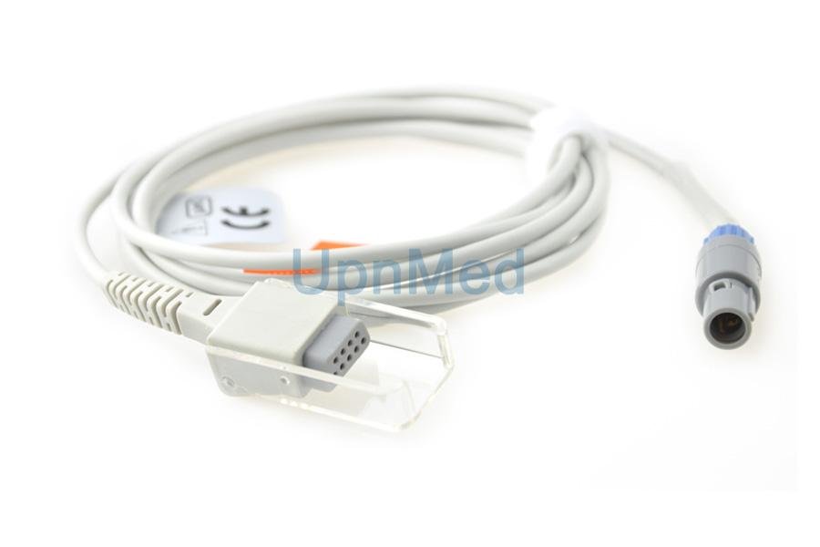 Mindray SpO2 extension cable, 6pin to DB9F 1