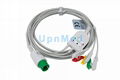 MEK One piece ECG Cable, 6 pins