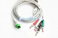 700-0008-06 Spacelabs ECG cable with leadwires