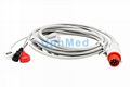 Bionet BM3 ECG Cable with leadwires,8 pins 
