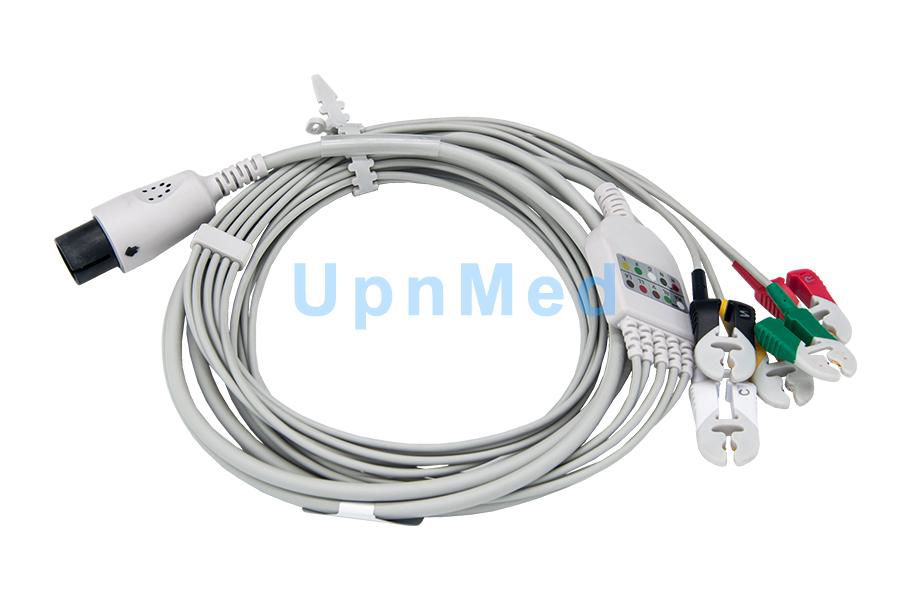 Goldway Mindray ECG Cable with leadwires 3