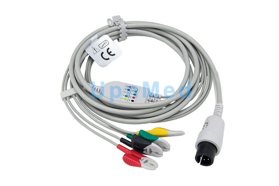 IVY 4 lead ECG cable with leadwires