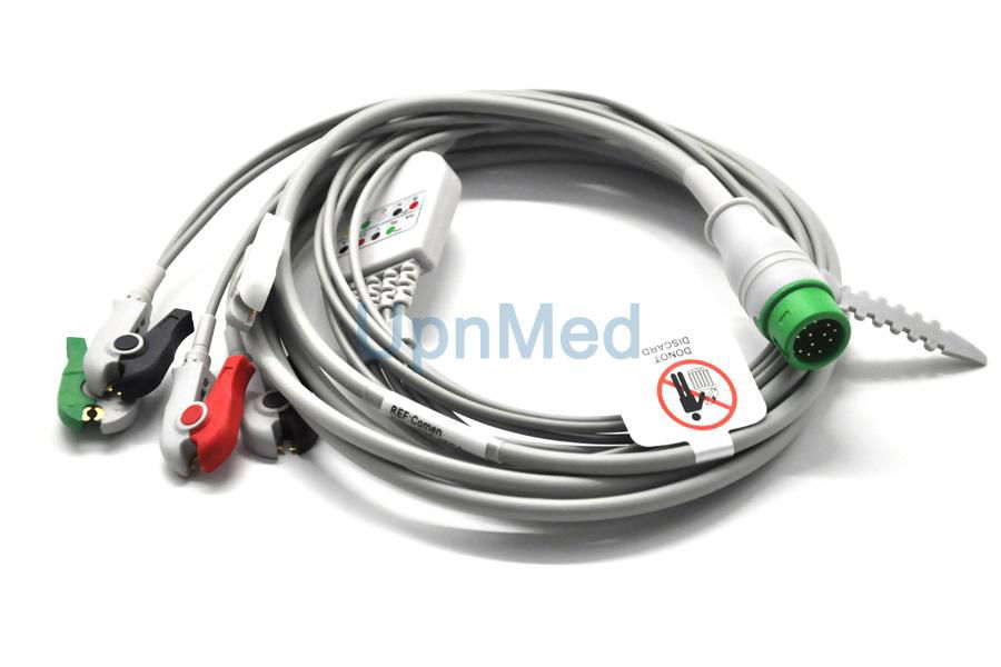 Comen ECG Cable with leadwires, 12 pins 3