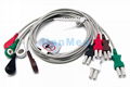 700-0007-00 Spacelabs ECG 3 lead 5 lead wire set  2