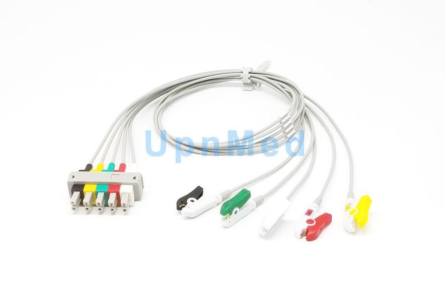 M1635A M1625A M1623A Philips ECG 5 lead wires set 3