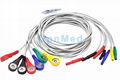 Holter ECG 7 lead  wires set, Din2.0