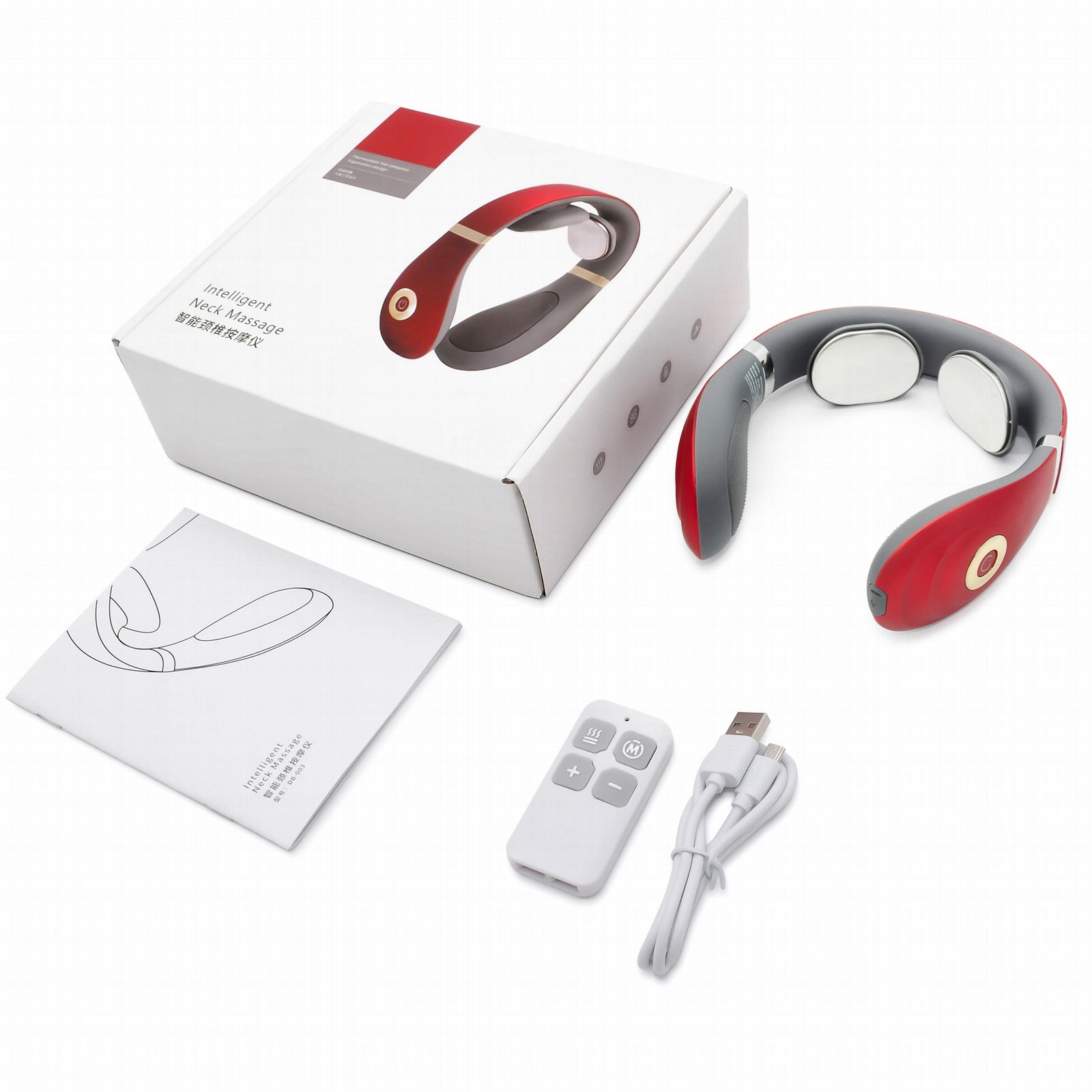 Neck Massager Cervical,Red Color 3