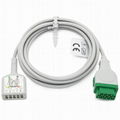 2021141-001 GE ECG Cable with leadwires 5