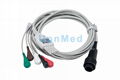 Saadat ECG Cable with lead wires