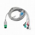 Contec CMS8000 5 lead ECG Cable, 7 pins