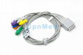 412682-001 GE 3 lead Clip ECG lead wire  2