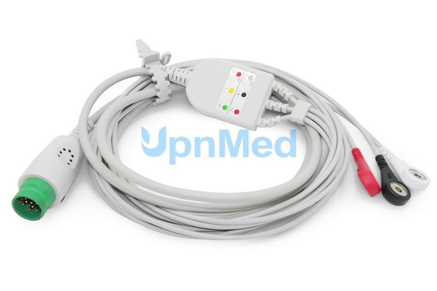 Promed Patient ECG Cable with lead wires, 14 pins 2