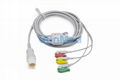 Philips ECG cable with lead wires, 8 pins 3