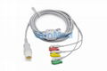 Philips ECG cable with lead wires, 8 pins