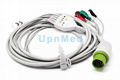 700-0008-06 Spacelabs ECG cable with leadwires