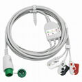 Mindray T5 T8 ECG Cable with leadwires,