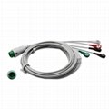 Mindray T5 T8 ECG Cable with leadwires, 12 pins 3