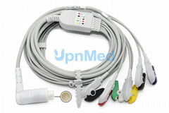 Corpuls 3 6-lead ECG Cable with lead wires