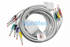 BIONET 10 lead EKG Cable with lead wires