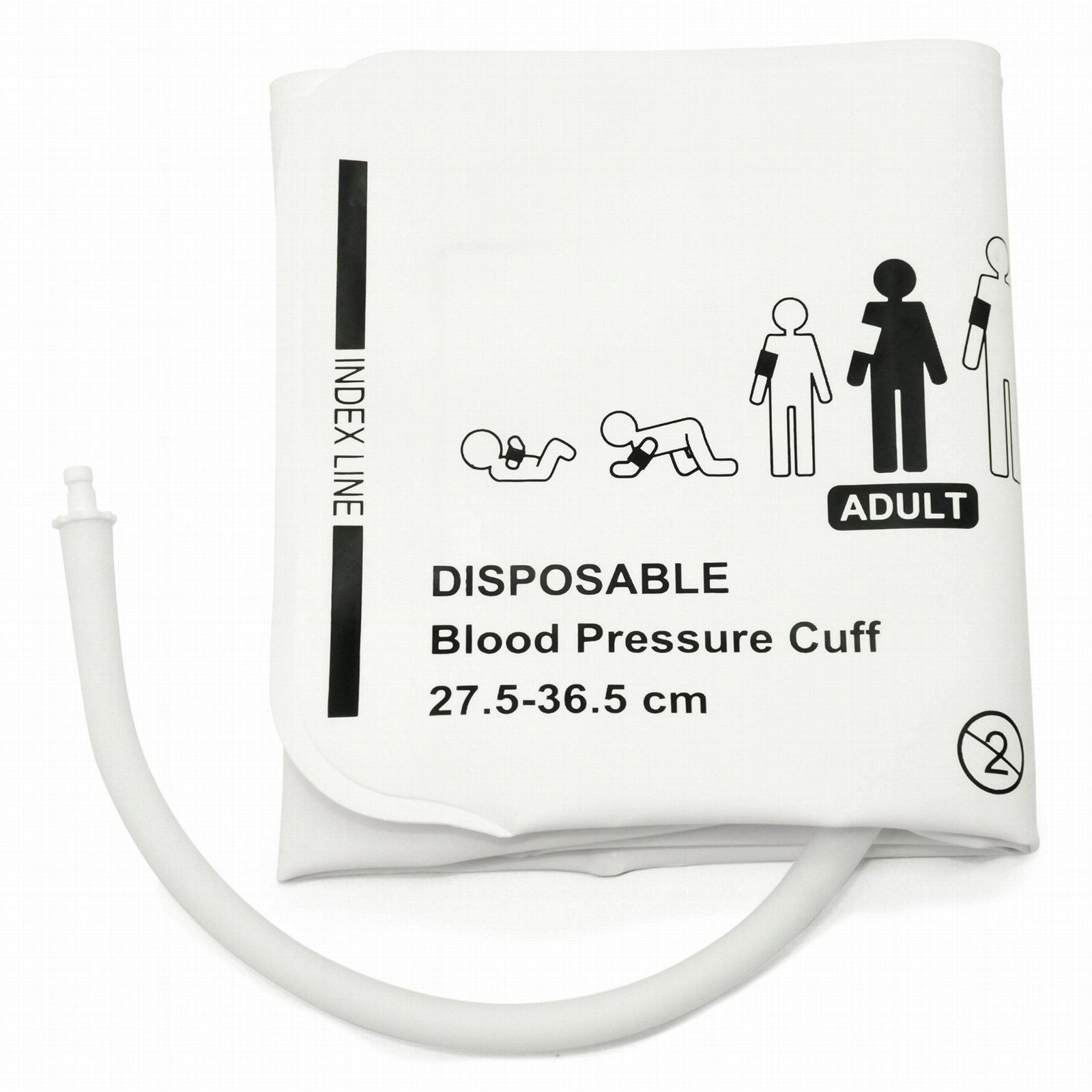 Adult Disposable NIBP cuff, 25-35cm