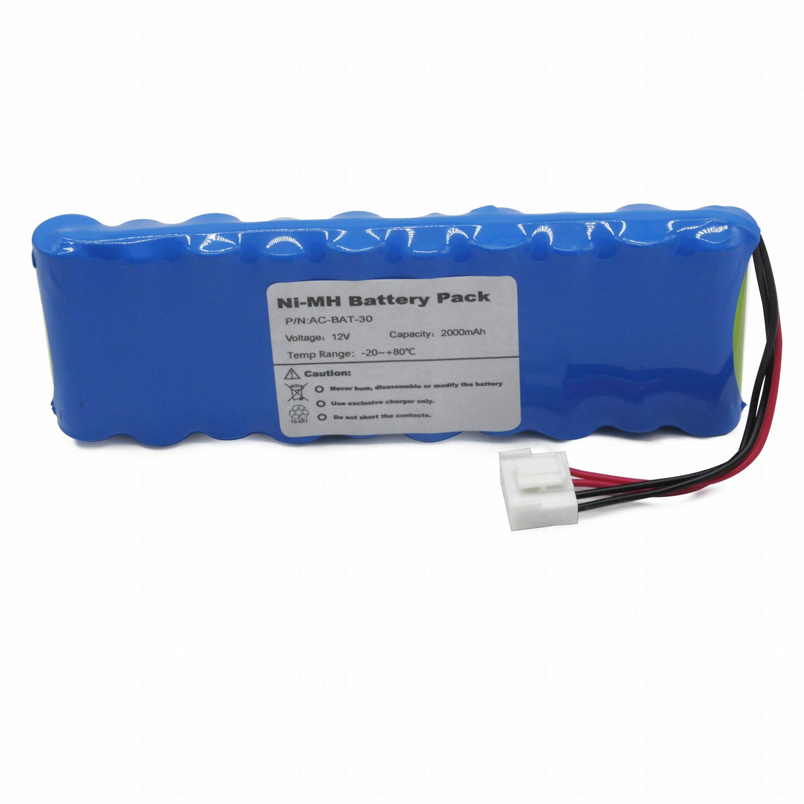 Carewell Ni-Mh Battery Pack, 12V, 2000mAh 2