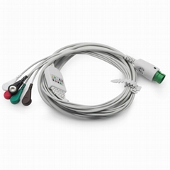 Promed One piece ECG Cable, 14 pins
