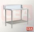 Stainless Steel Work Table with Splash Back (TJ-WBB) 3