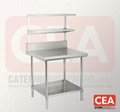 Stainless Steel Work Table with Splash Back (TJ-WBB)