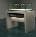 Famous jewelry shop display counter showcases with LED lights 3