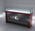 jewelry crystal counter display with LED lighting system 