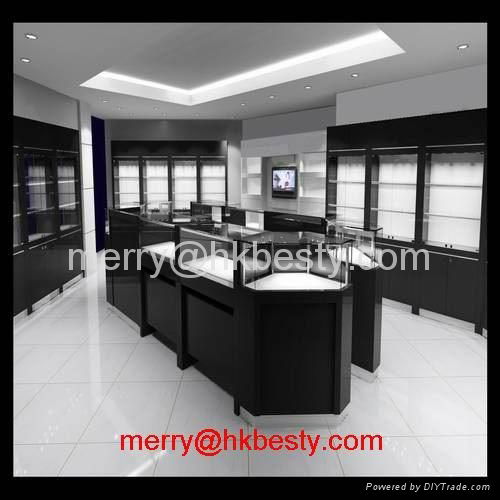 High end jewelry kiosk store and jewelry shop booths 