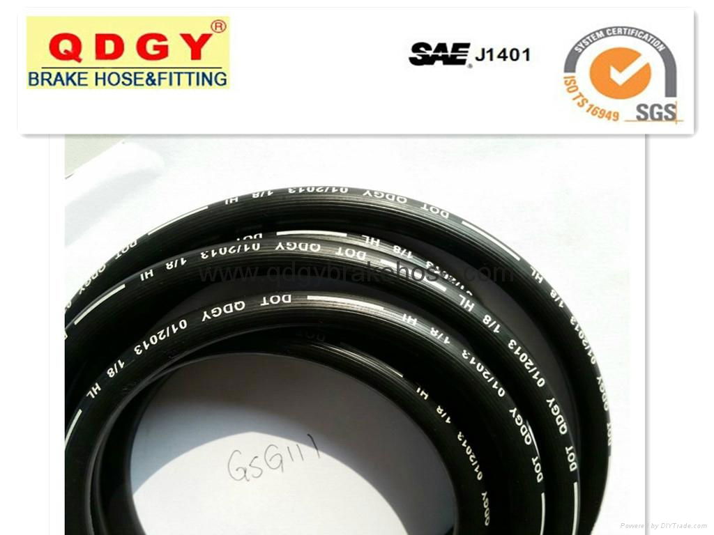 SAE J1401标准1/8尺寸3.2mm * 10.5mm 刹车管 4