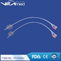 100% Silicone Foley Catheter FCT05   Indwelling Foley Catheters