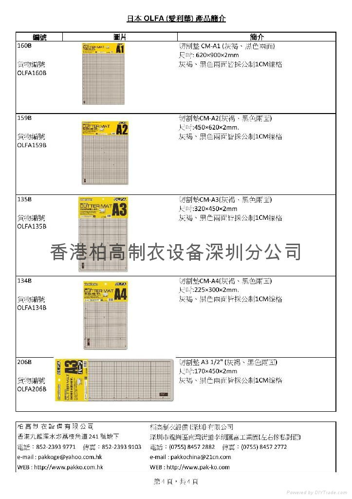 日本爱利华 (OLFA) 工具刀 4