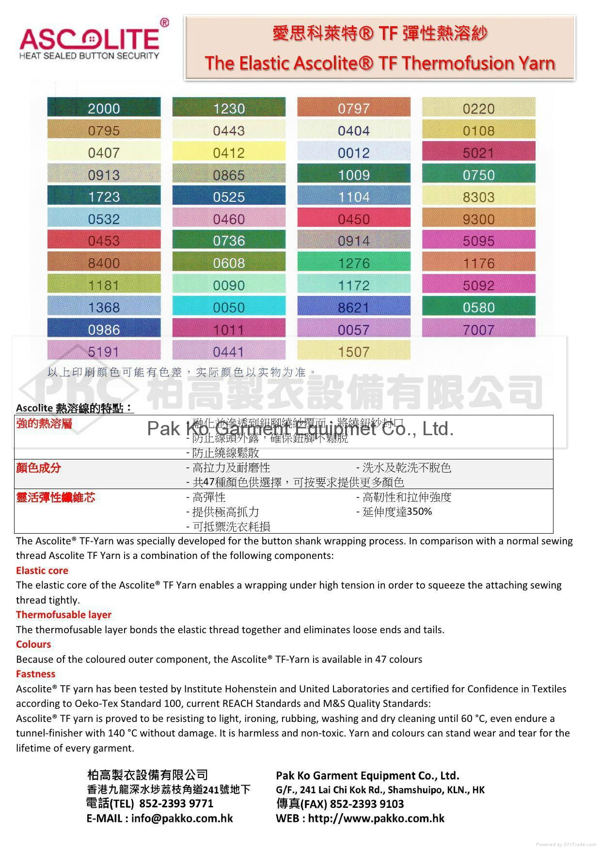 Ascolite Automatic Button Shank Wrapping Machine 5