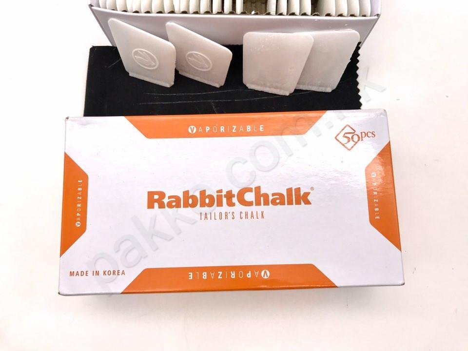 韩国 "RabbitChalk" 兔牌褪隐形划粉