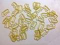 Fancy hippo shaped paper clips 1