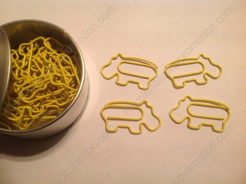 Fancy hippo shaped paper clips ML073 Mellower (China Manufacturer