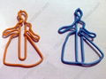 Unique Cinderella shaped paper clips 4