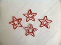 Fancy star shaped paper clips 2