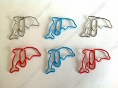 Fancy fish shaped paper clips