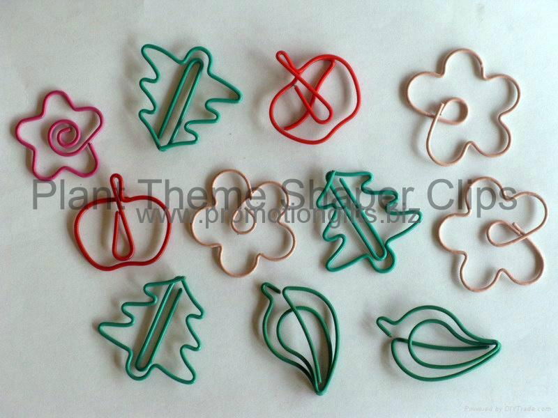 Fun plant shaped paper clips 4