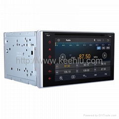 Android Car DVD GPS 2 Din 6.2 Inch Full Touch Screen