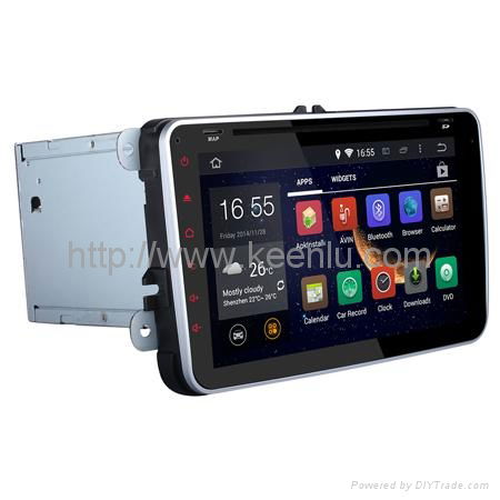 In Dash 8 Inch Full Touch Car DVD GPS for VW