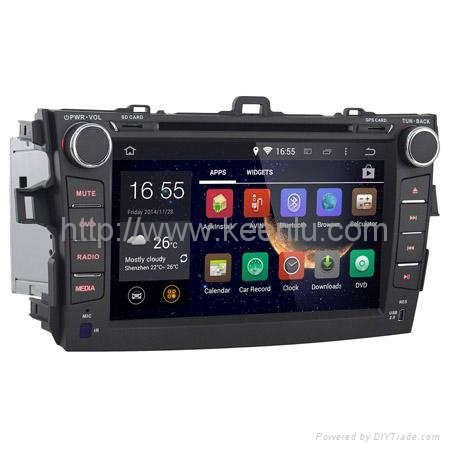 8 Inch In Dash Android Car DVD GPS for Toyota Corolla