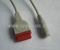 GE Marquette-4 pin 22339301 IBP Cable