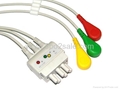 Compatible Nihon Konden BR-019 lead wires