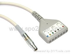 Brentwood Bh-3000 , Bi 9000 Holter Patient Cable And Lead Wires